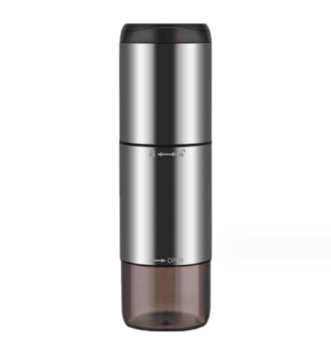 Wireless charging coffee grinder (800 mAh lithium capacity, non-segment fine tuning, strong power, coffee bean capacity 12g, 25 cups / time, mini car Wireless charging coffee grinder (800 mAh lithium capacity, non-segment fine tuning, strong power, coffee bean capacity 12g, 25 cups / time, mini car