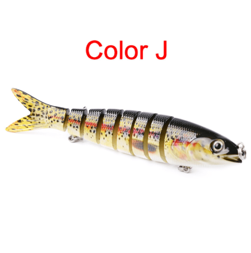 Pike Fishing Lures Artificial Multi Jointed Sections Hard Bait Trolling Pike Carp Fishing Tools Pike Fishing Lures Artificial Multi Jointed Sections Hard Bait Trolling Pike Carp Fishing Tools