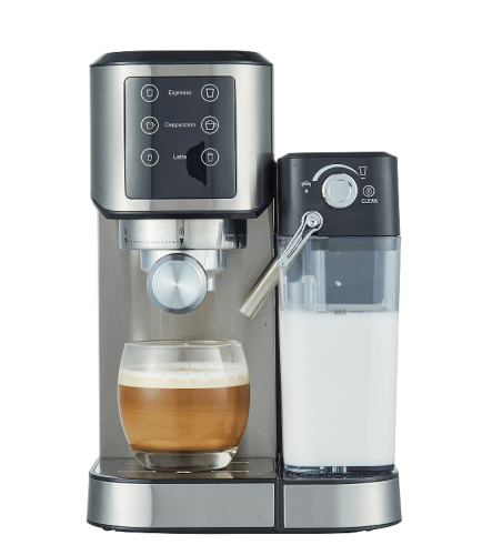 capsule + coffee powder + milk foam 3 in 1 coffee maker. 20Bar extraction French drip / mocha and other Italian espresso capsule + coffee powder + milk foam 3 in 1 coffee maker. 20Bar extraction French drip / mocha and other Italian espresso