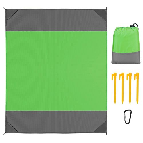 108x96.46in Sand Proof Picnic Blanket Water Resistant Foldable Camping Beach Mat 108x96.46in Sand Proof Picnic Blanket Water Resistant Foldable Camping Beach Mat